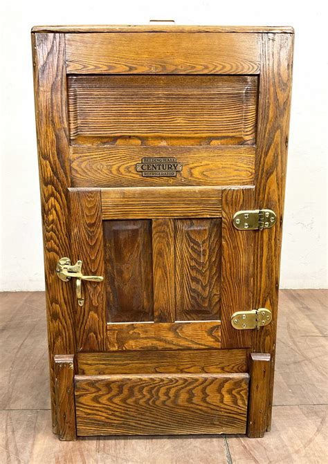 what color was the antique metal belding hall ice box|belding icebox for sale.